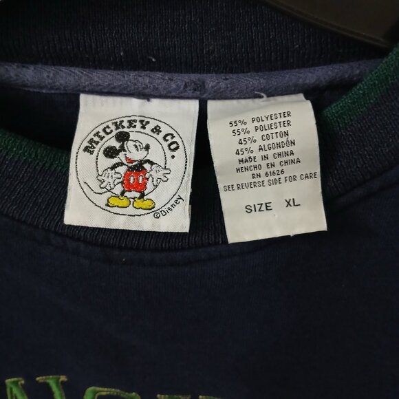 Mickey Mouse Women's Vintage 90's Embroidered Logo Sweatshirt Size XL - Picture 2 of 8
